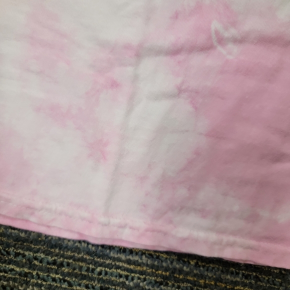 Web Toon Womens Pink Tie Dye Lore Olympus Persephone and HadesT Shirt Size L - Picture 5 of 6